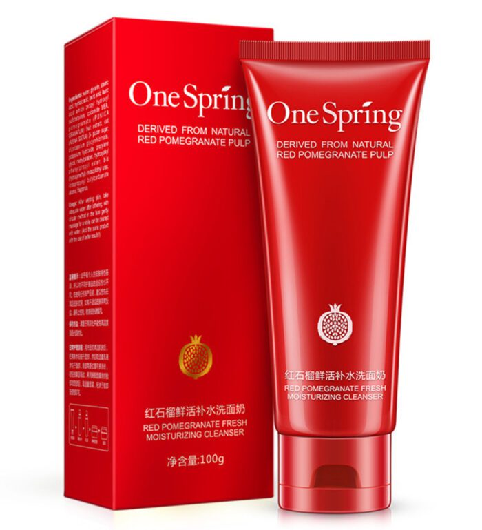 One-Spring-Face-Cleansing-Foam-Red-Pomegranate-khanoumi-2022101595022452