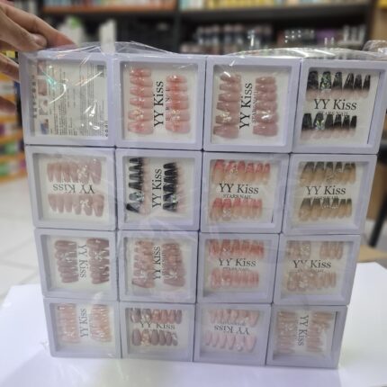 ناخن مصنوعی فانتزی بسته ۱۲ تایی