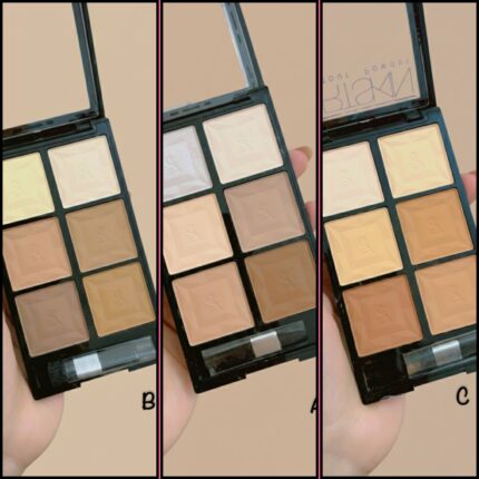 پالت کانتور و کانسیلر 6 رنگ art