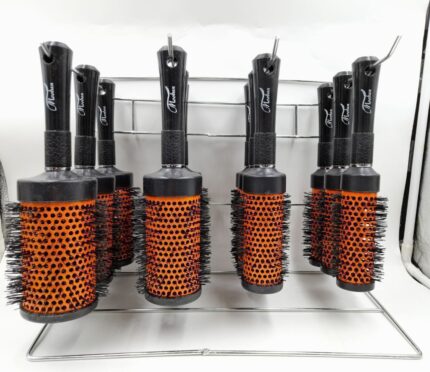 برس 601_O نارنجی استندی گرد در ۴ سایز