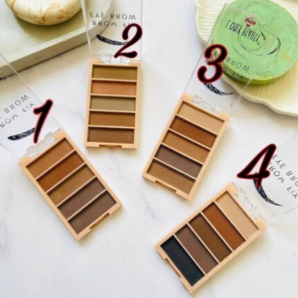 سایه ابرو ۵ رنگ lonly beauty