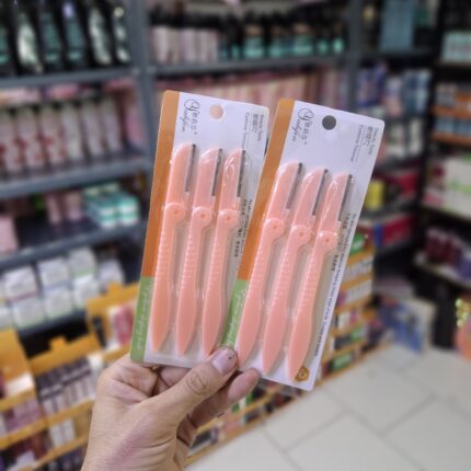 تیغ ابرو سه تایی تاشو