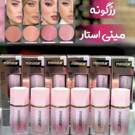 رژگونه پد دار مینی استار
