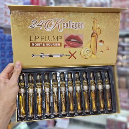 حجم لب آمپولی kiss beauty